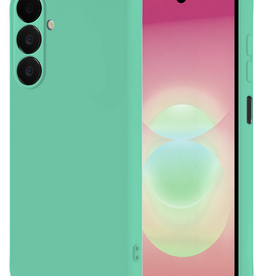 NoXx NoXx Samsung Galaxy A18 Hoesje Siliconen - Mintgroen