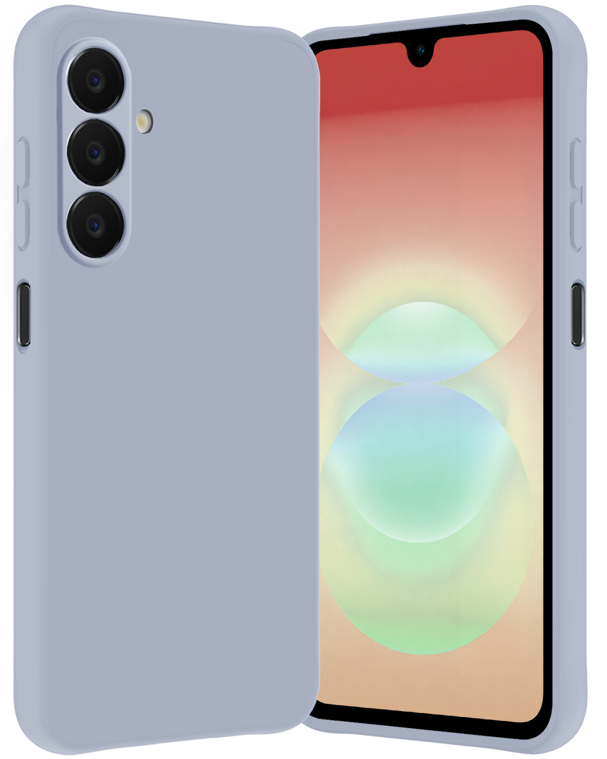 Nomfy Nomfy Samsung Galaxy A18 Hoesje Siliconen - Lila