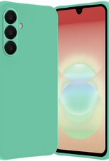 Nomfy Nomfy Samsung Galaxy A18 Hoesje Siliconen - Mintgroen