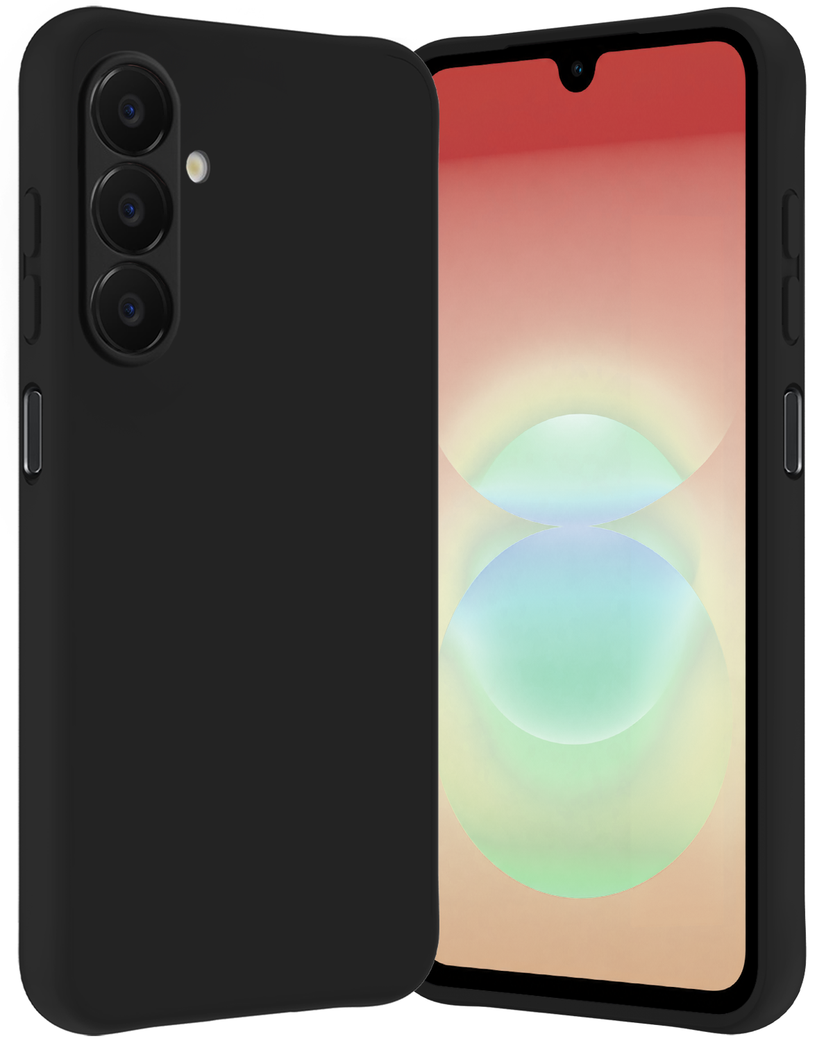 Nomfy Nomfy Samsung Galaxy A18 Hoesje Siliconen - Zwart