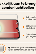 Nomfy Nomfy Samsung Galaxy A18 Hoesje Siliconen Met Screenprotector - Mintgroen