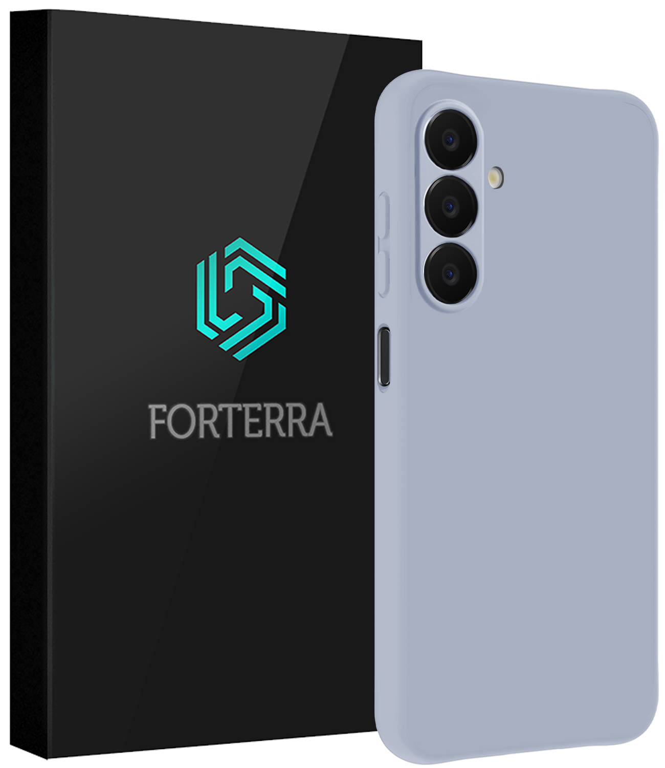 Forterra Forterra Samsung Galaxy A18 Hoesje Siliconen - Lila