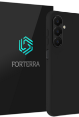Forterra Forterra Samsung Galaxy A18 Hoesje Siliconen - Zwart