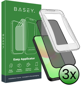 BASEY. BASEY. Samsung Galaxy A36 Hybrid Privacy Screenprotector - 3 PACK