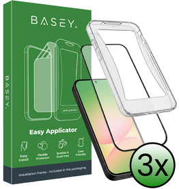 BASEY. BASEY. Samsung Galaxy A56 Hybrid Screenprotector - 3 PACK