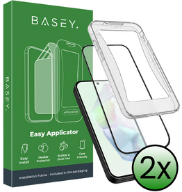 BASEY. BASEY. Samsung Galaxy A35 Hybrid Screenprotector - 2 PACK