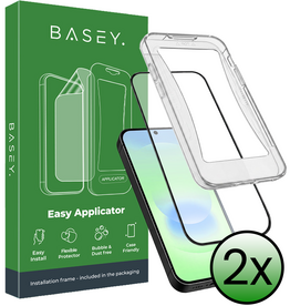 BASEY. BASEY. Samsung Galaxy A37 Hybrid Screenprotector - 2 PACK