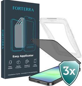 Forterra Forterra Samsung Galaxy A56 Hybrid Privacy Screenprotector - 3 PACK
