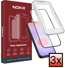 NoXx NoXx Samsung Galaxy A37 Hybrid Screenprotector - 3 PACK