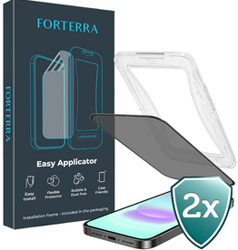 Forterra Forterra Samsung Galaxy A37 Hybrid Privacy Screenprotector - 2 PACK