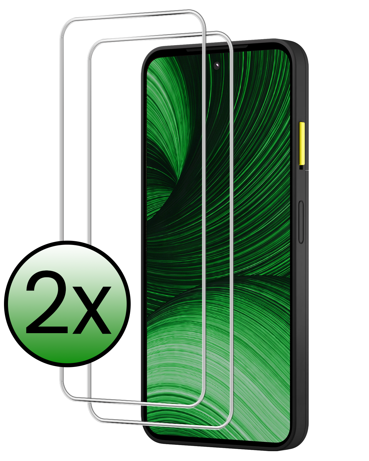 BASEY. BASEY. Fairphone Gen 6+ Screenprotector Glas - 2 PACK