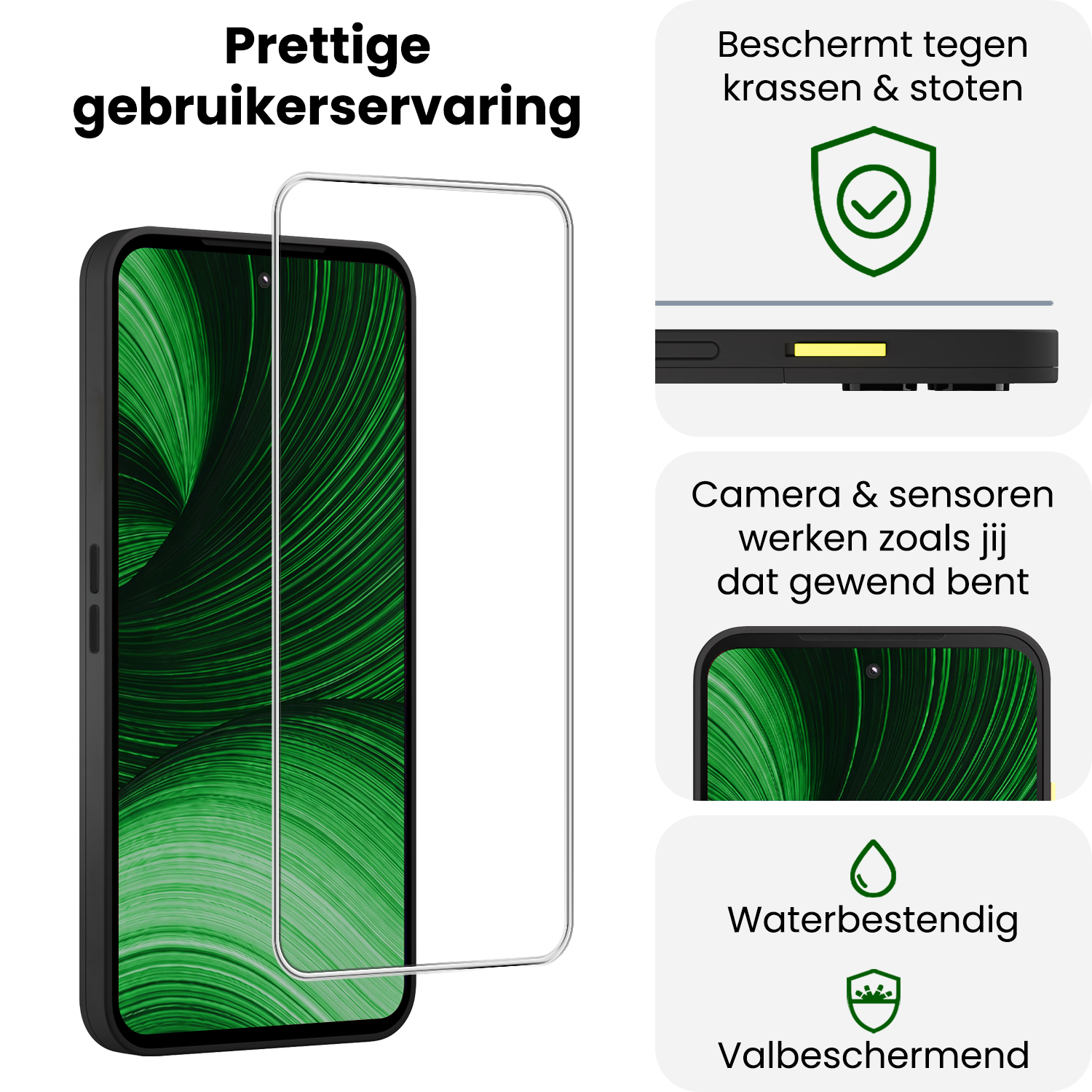 BASEY. BASEY. Fairphone Gen 6+ Screenprotector Glas - 2 PACK