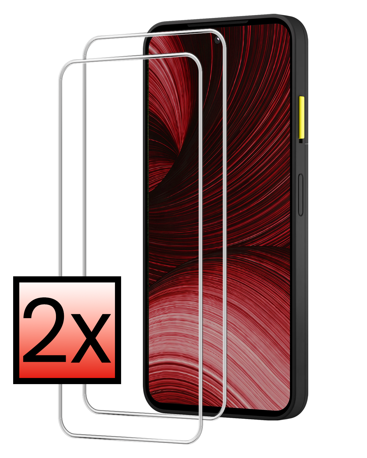 NoXx NoXx Fairphone Gen 6+ Screenprotector Glas - 2 PACK