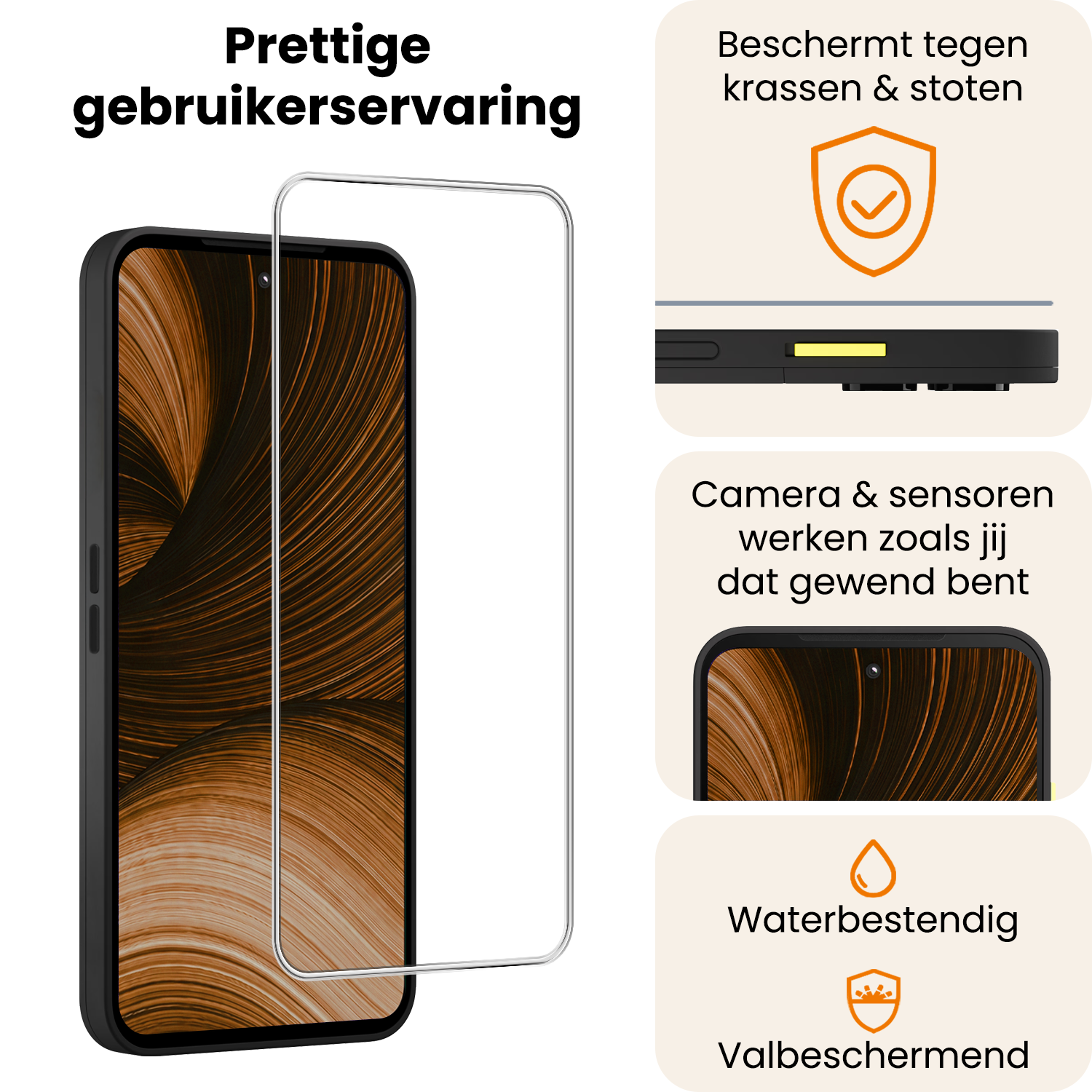 Nomfy Nomfy Fairphone Gen 6+ Screenprotector Glas - 2 PACK