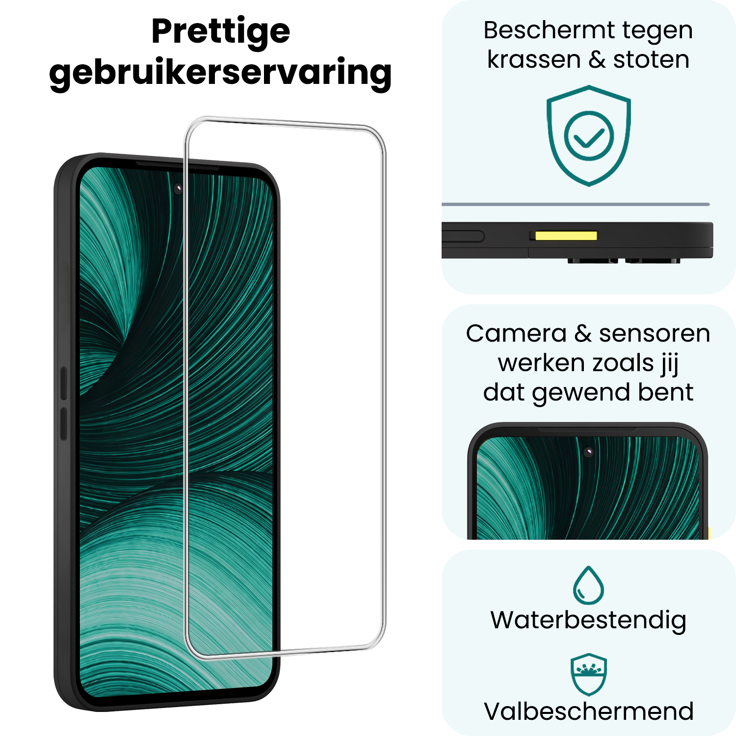 Forterra Forterra Fairphone Gen 6+ Screenprotector Glas - 2 PACK