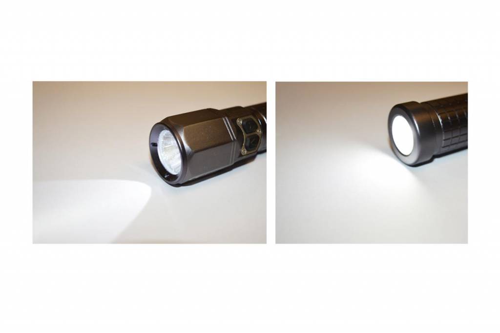 Oplaadbare ATEX zaklamp EX160r Zone 1/2 | NightSearcher