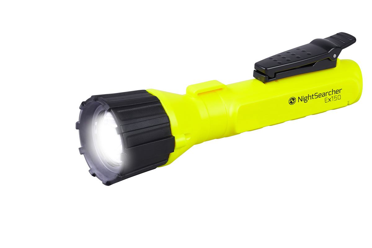 Explosievrije zaklamp EX150 Zone 0 | NightSearcher