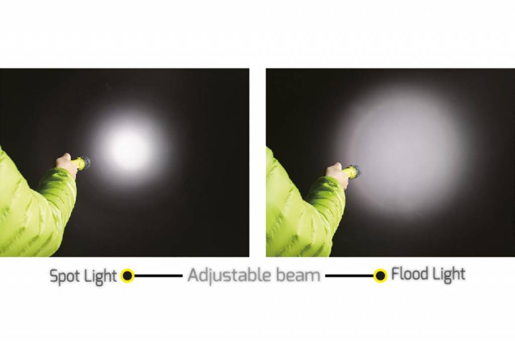 ATEX zaklamp Safatex Zoom - Zone 0 | NightSearcher
