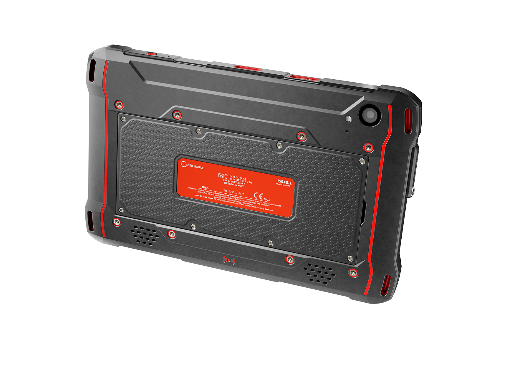 ATEX Tablet IS940.1 - Zone 1/21 - i.safe MOBILE - Zonder camera