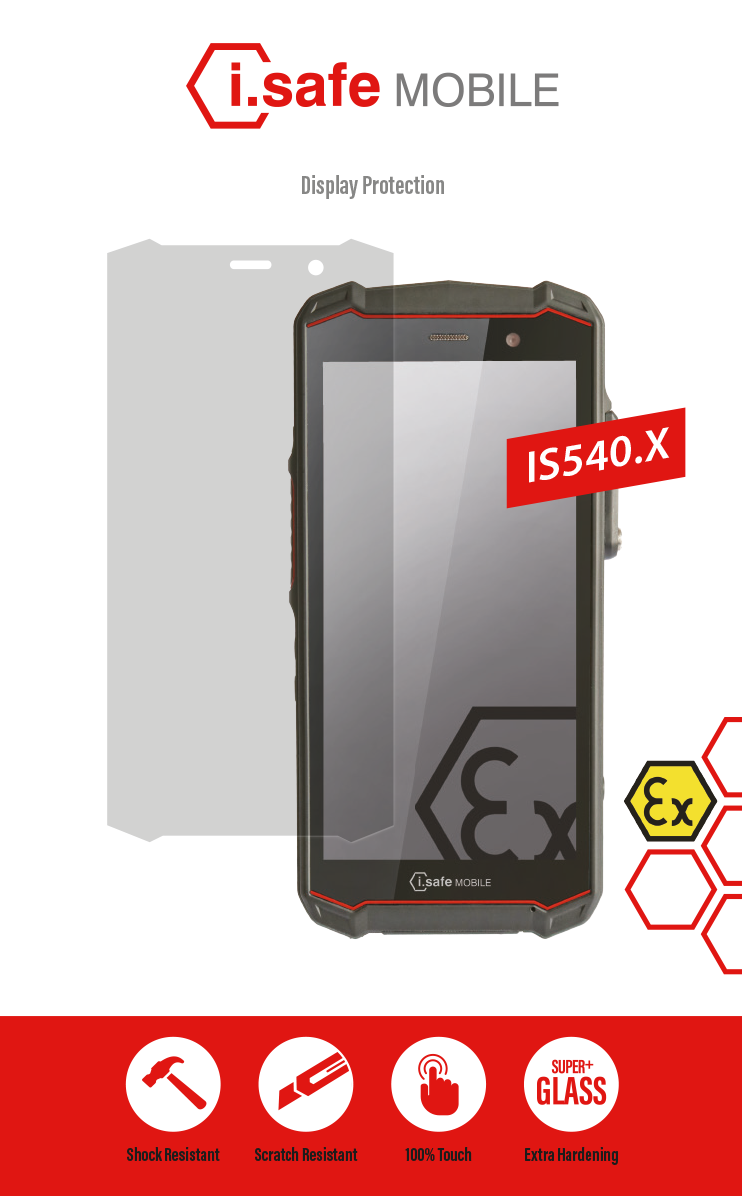 PanzerGlass protection voor IS540.x - i.safe MOBILE