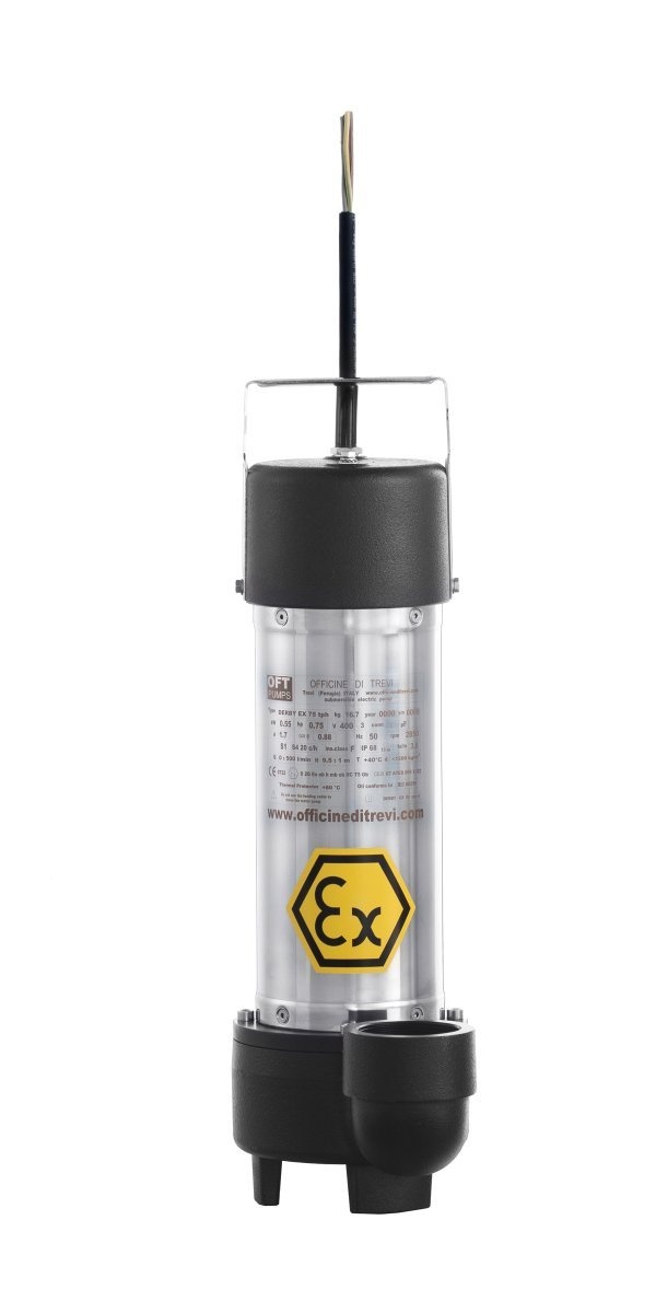 ATEX Dompelpomp Derby EX - Zone 1/2 - OFT Pumps - Ex 50