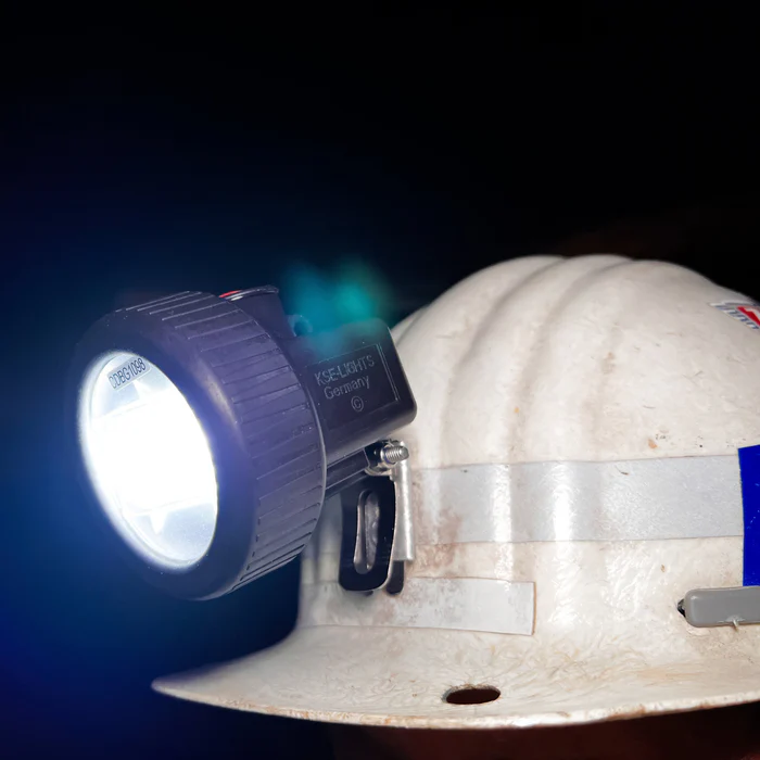 ATEX Helmlamp KS-IX Power - Zone 0/M1 - KSE-Lights