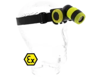 ATEX Hoofdlamp Lite-Ex® PL 10e H - Zone 0/20 - Ecom
