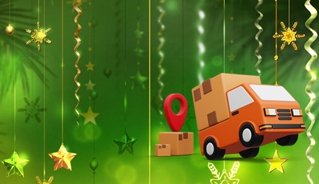 Aangepaste verzending tijdens feestdagen