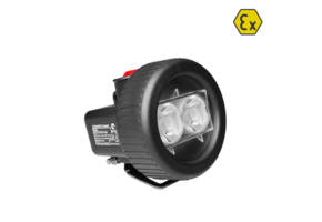 ATEX Helmlamp KS-IX Dual spot - Zone 0/M1 - KSE-Lights