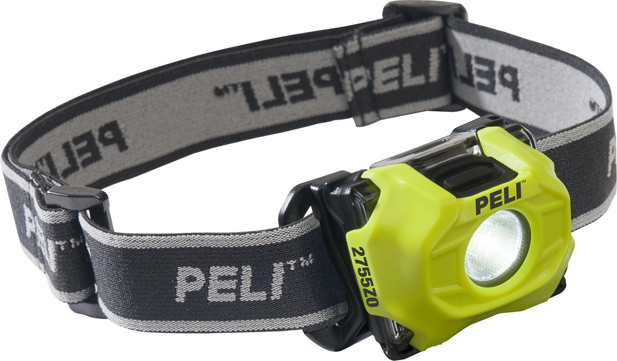 ATEX Hoofdlamp 2755Z0 Geel - Zone 0 - Peli