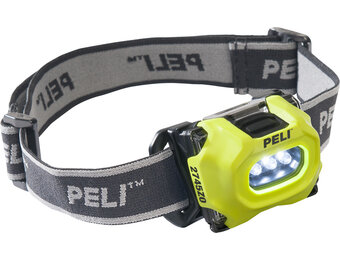 ATEX Hoofdlamp 2745Z0 Geel - Zone 0 - Peli