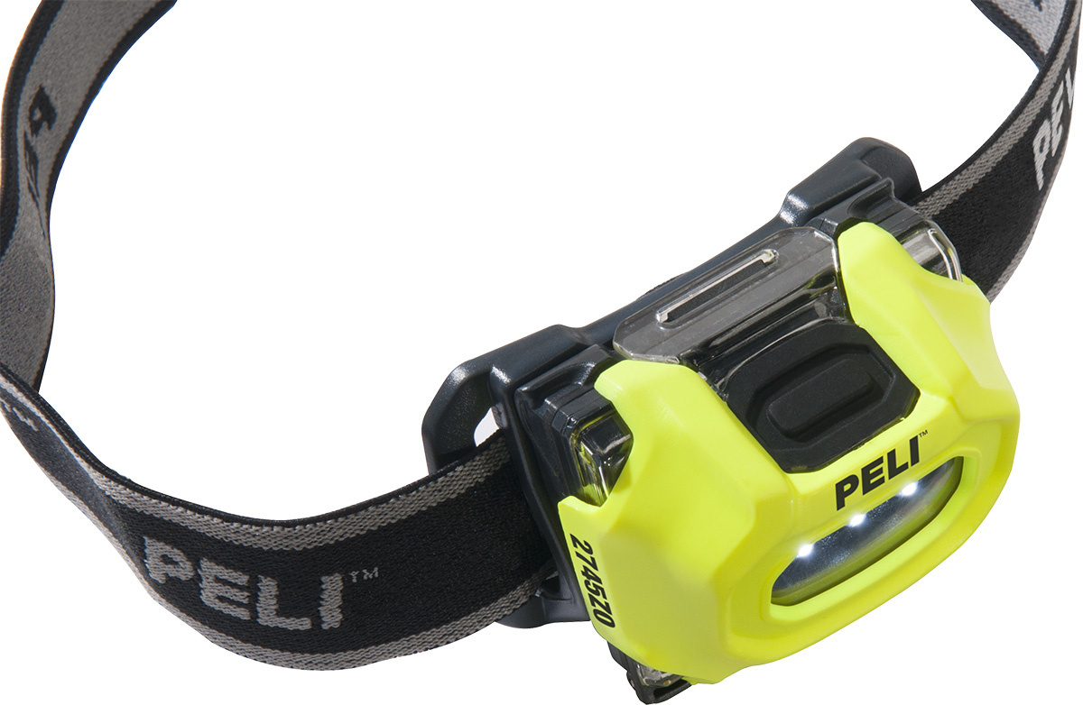 ATEX Hoofdlamp 2745Z0 Geel - Zone 0 - Peli