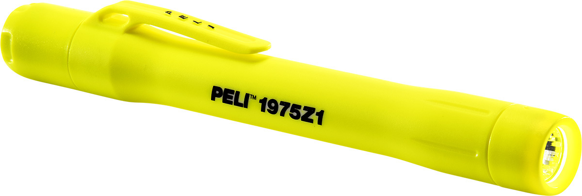 ATEX Zaklamp 1975Z1 Geel - Zone 1 - Peli