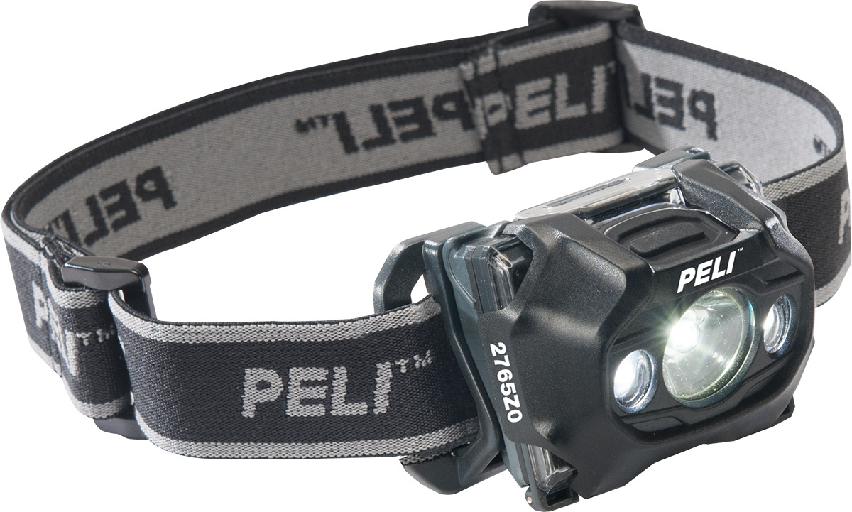 ATEX Hoofdlamp 2765Z0 Zwart - Zone 0 - Peli