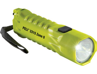 ATEX Zaklamp 3315Z0 Geel - Zone 0 - Peli