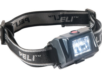 ATEX Hoofdlamp HeadsUp 2610Z0 Zwart - Zone 0 - Peli