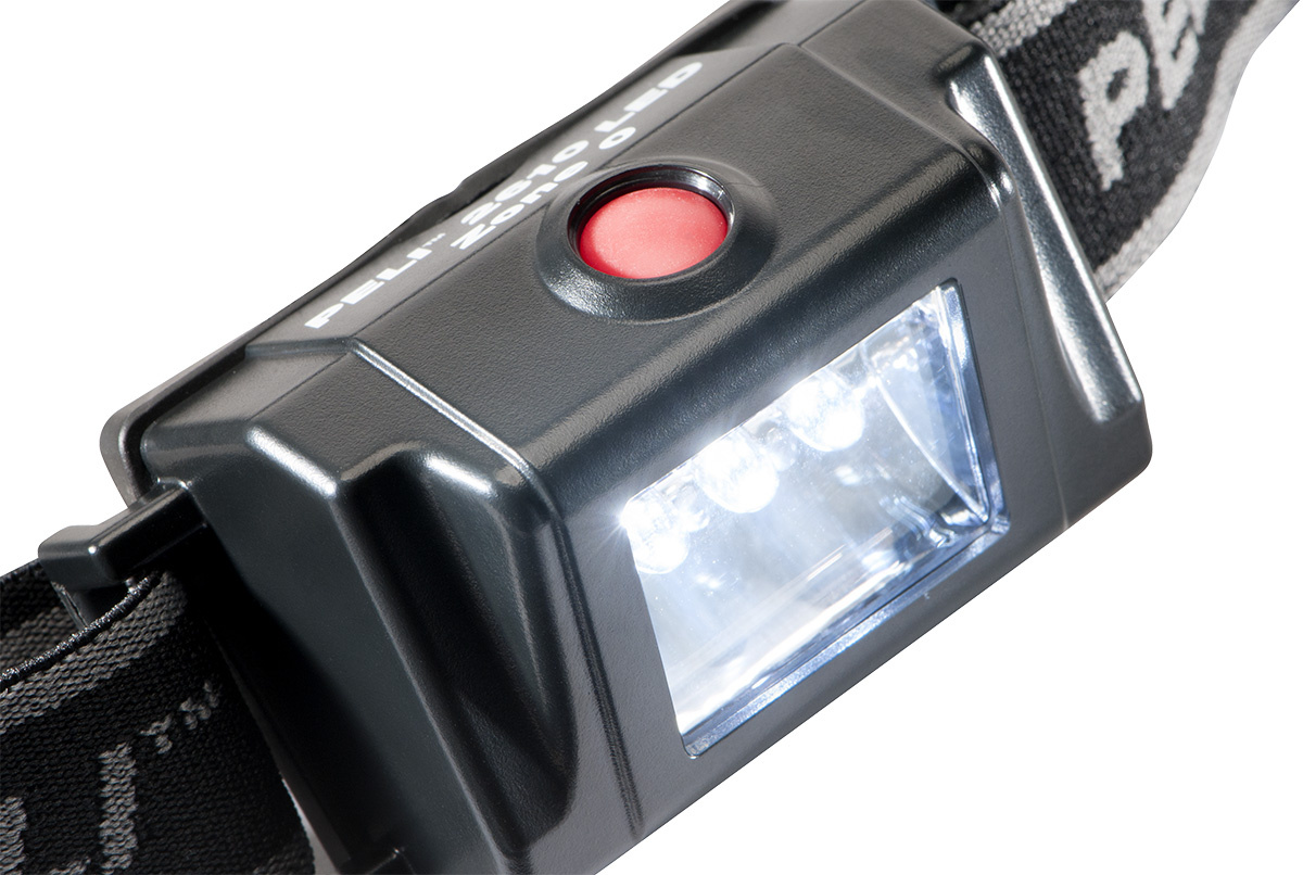 ATEX Hoofdlamp HeadsUp 2610Z0 Zwart - Zone 0 - Peli