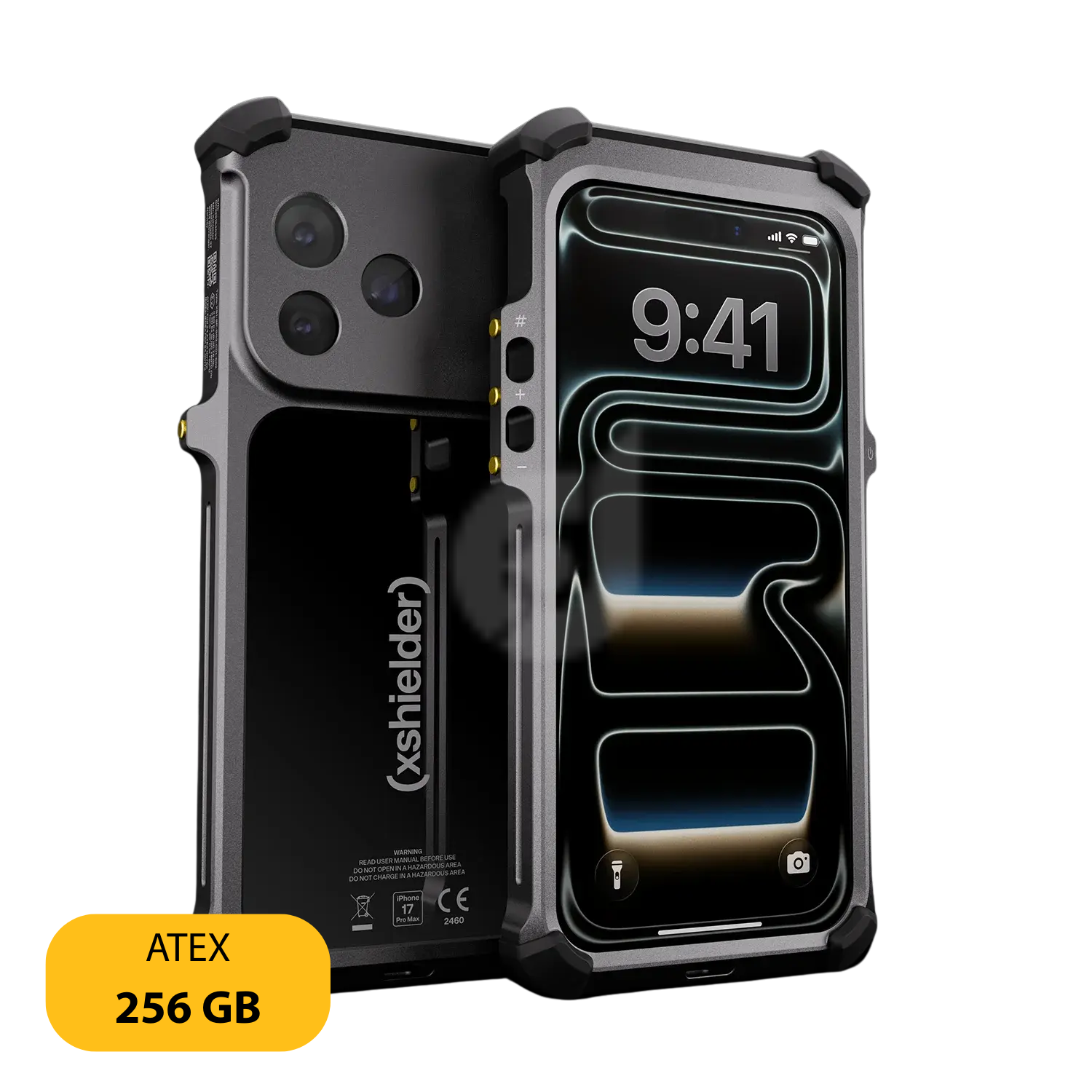 ATEX Smartphone A17PM iPhone 17 Pro Max - 256 GB - Zone 1/21 - Xshielder