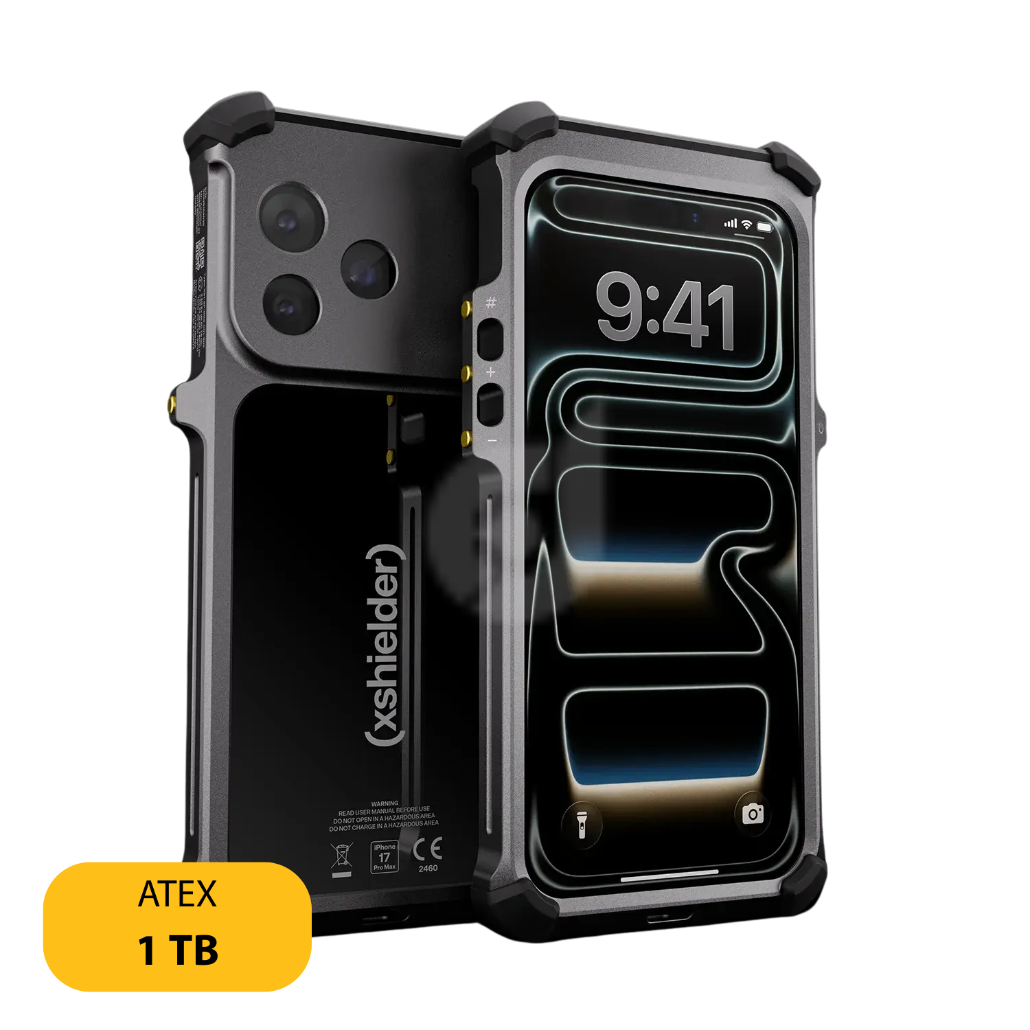 ATEX Smartphone A17PM iPhone 17 Pro Max - 1 TB - Zone 1/21 - Xshielder