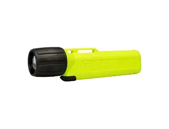 ATEX Zaklamp 4AA eLED ZOOM Front Switch - Geel - Zone 0/20 - UK Underwater Kinetics