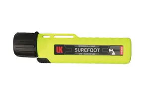 ATEX Zaklamp 4AA eLED SUREFOOT - Geel - Zone 0/20 - UK Underwater Kinetics