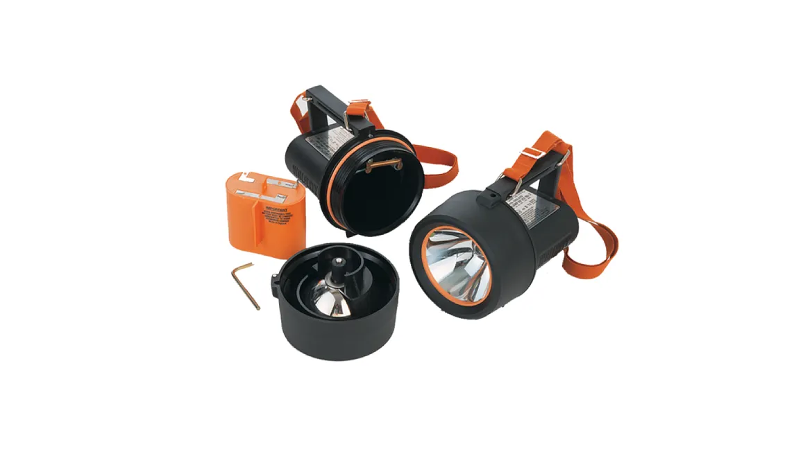 ATEX Handlamp H‑251MK2 incl. batterij excl. oplader – Zone 1/2 – Wolf