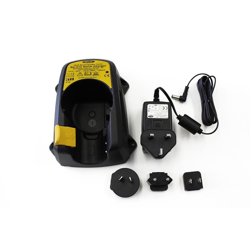 ATEX Lader RC‑200H voor R‑30, R‑50 en R‑55, 230V - Wolf