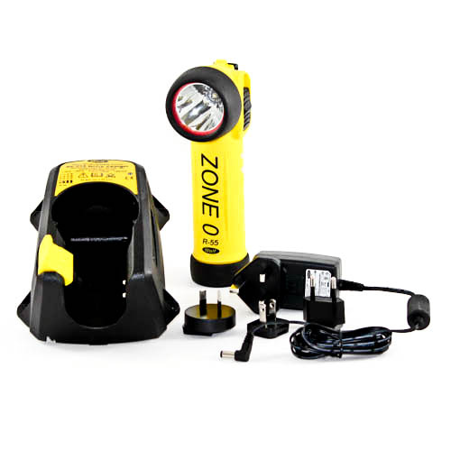 ATEX Zaklamp R‑55H incl. oplader - Zone 0/21 - Wolf