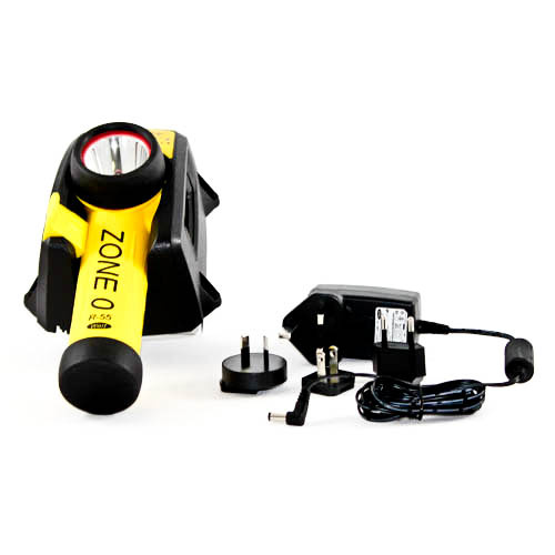 ATEX Zaklamp R‑55H incl. oplader - Zone 0/21 - Wolf