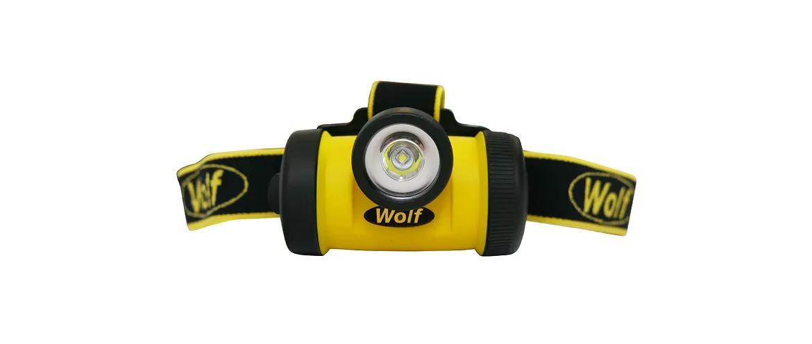 ATEX Hoofdlamp HT‑650 incl. batterijen - Zone 0/21 - Wolf