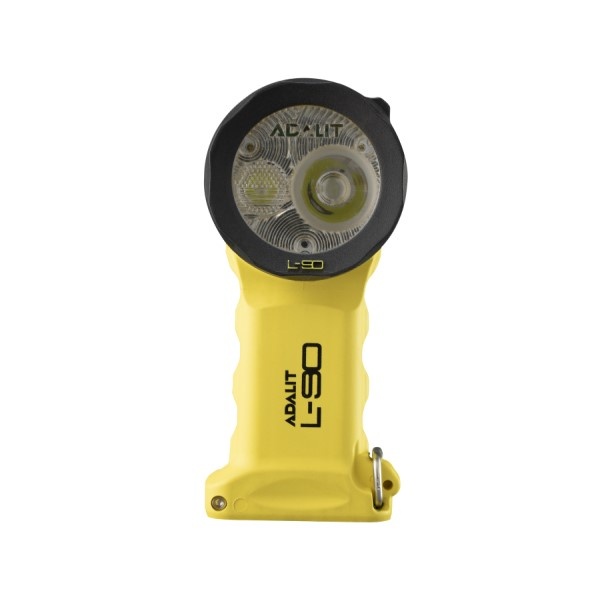 ATEX Zaklamp L-90R oplaadbaar met lader – Zone 0/21 – Adalit