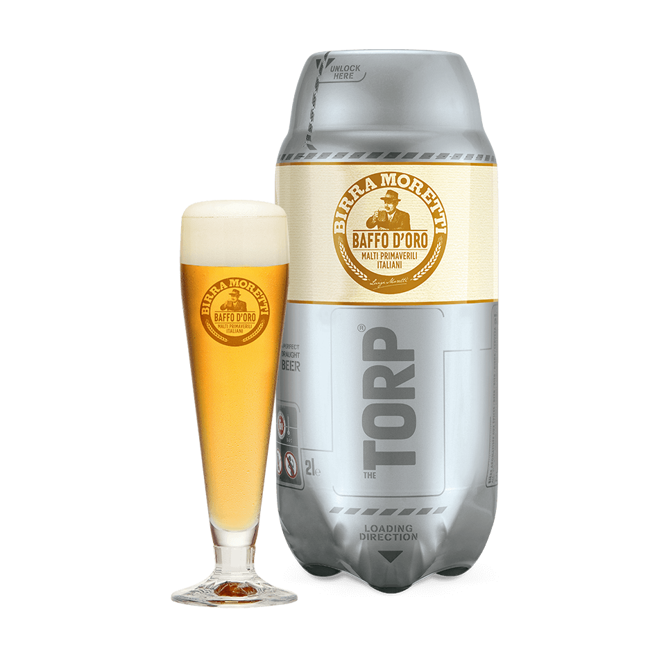 Birra Moretti Baffo d'Oro TORP