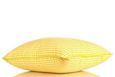 Yellow pillow