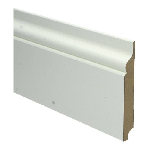 Basics4Home 15mm MDF Romantische Plint Wit Voorgelakt RAL9010